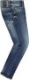 VINGINO skinny jeans Anzio Basic mid blue wash Blauw Jongens Stretchdenim 140 - Thumbnail 2