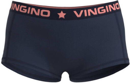 Vingino boxershort set van 7 roze donkerblauw multi