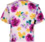 VINGINO gebloemd T-shirt HAMMY lila multicolor Paars Meisjes Katoen Ronde hals 152 - Thumbnail 3