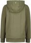 VINGINO hoodie met logo army groen Sweater Logo 104 - Thumbnail 2