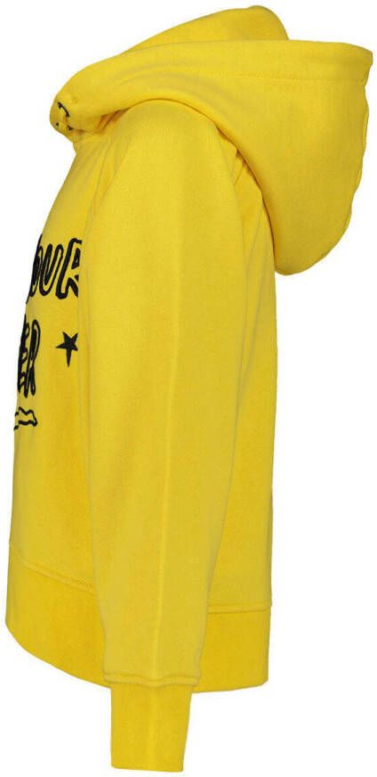 Vingino hoodie met tekst geel