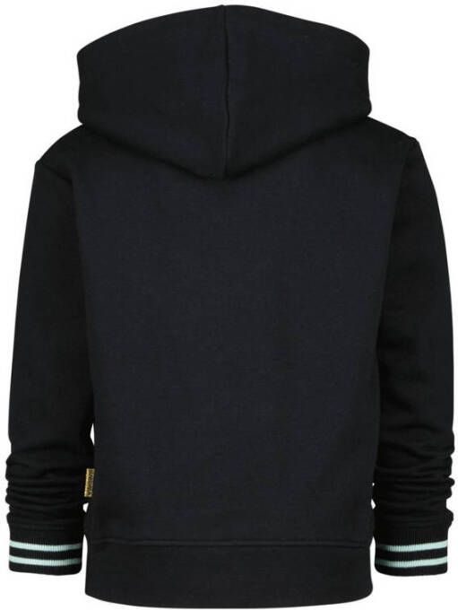 Vingino hoodie Namina met tekst zwart