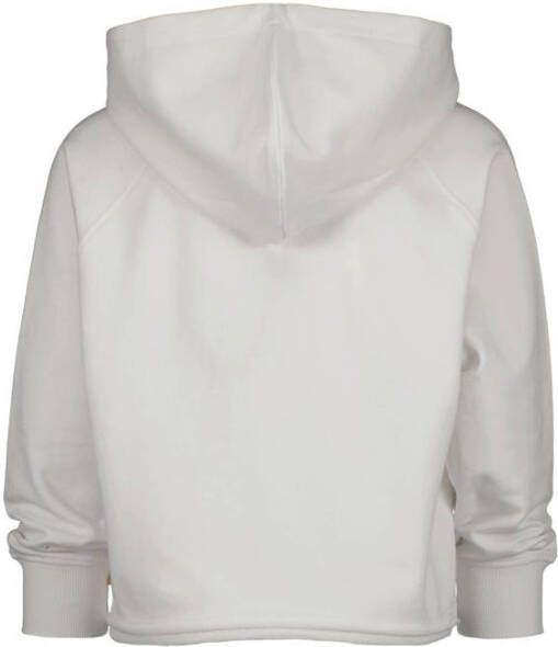 Vingino hoodie Nonny met printopdruk wit