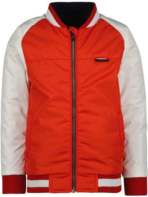 Vingino reversible zomerjas Turoni rood donkerblauw