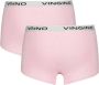 VINGINO shorts set van 2 lichtroze Slip Meisjes Stretchkatoen Effen 110 116 - Thumbnail 2