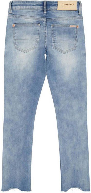 Vingino skinny jeans AMIA CROPPED mid blue wash