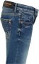 VINGINO skinny jeans Amiche dark used Blauw Meisjes Denim Effen 128 - Thumbnail 4