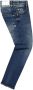 VINGINO skinny jeans APACHE deep dark Blauw Jongens Stretchdenim Effen 134 - Thumbnail 4