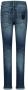 VINGINO slim fit jeans DIEGO dark used Blauw Jongens Stretchdenim Effen 140 - Thumbnail 3