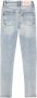 VINGINO slim fit jeans light vintage Blauw Meisjes Stretchdenim 146 - Thumbnail 4
