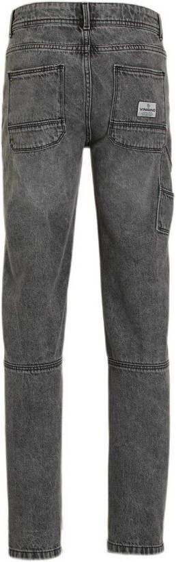 Vingino straight fit jeans Peppe Carpenter light grey