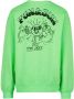Vingino sweater MURF met backprint neon groen - Thumbnail 2