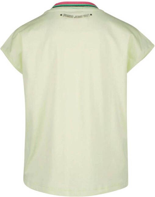 Vingino T-shirt HANNIA met printopdruk lichtgroen