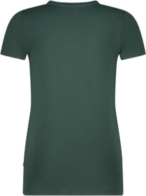 Vingino T-shirt set van 3 blauw wit grijs