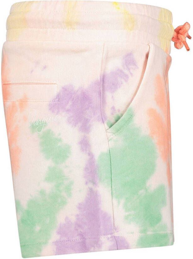 Vingino tie-dye sweatshort zalm multicolor