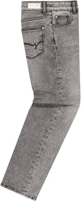 VINGINO wide leg jeans Carla grey vintage Grijs Meisjes Katoen Effen 110 - Foto 2