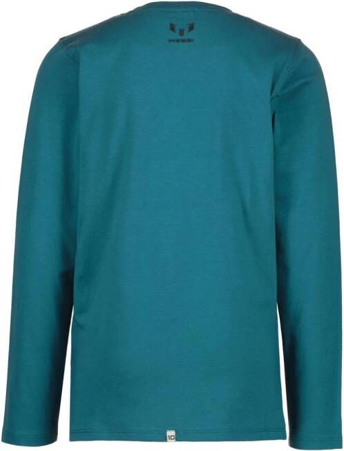 Vingino x Messi longsleeve Jueno met logo diepblauw