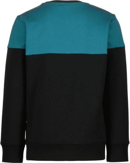 Vingino x Messi sweater Nessi met logo diepblauw zwart