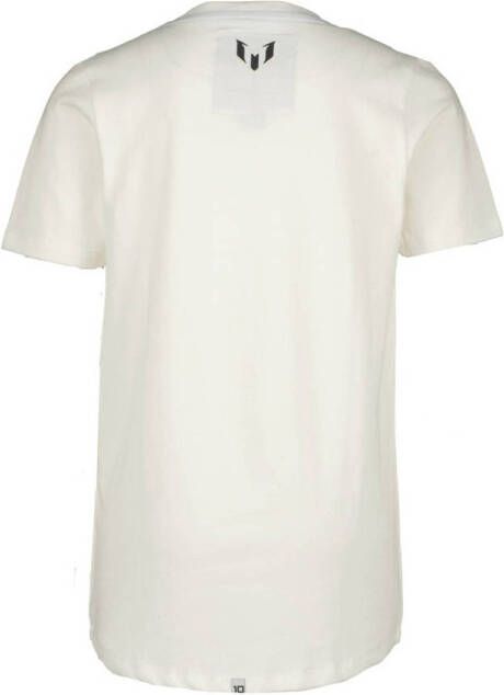 Vingino x Messi T-shirt met logo wit