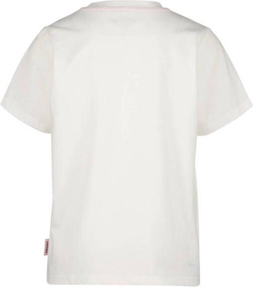 Vingino x Senna Bellod T-shirt met printopdruk wit