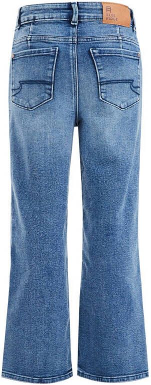 WE Fashion Blue Ridge high waist wide leg jeans blue denim