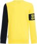 WE Fashion Bad Boys sweater met tekst geel zwart Tekst 122 128 - Thumbnail 2