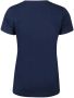 WE Fashion basic T-shirt met biologisch katoen donkerblauw - Thumbnail 2
