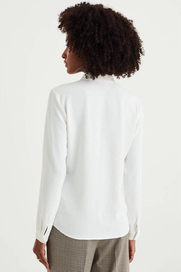 WE Fashion blouse van polyester wit - Foto 2