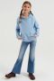 WE Fashion Blue Ridge unisex hoodie lichtblauw Sweater 134 140 - Thumbnail 4