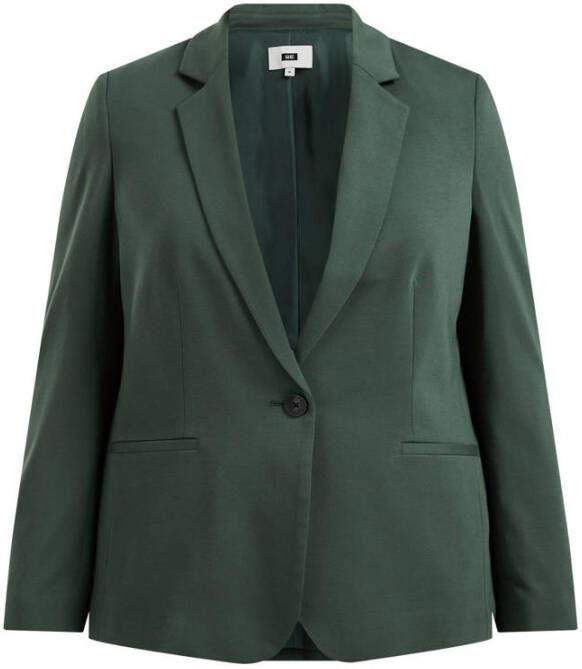 WE Fashion Curve blazer donkergroen - Foto 2