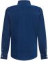 WE Fashion Blue Ridge denim overhemd dark blue denim Blauw Jongens Stretchkatoen Klassieke kraag 122 128 - Thumbnail 2