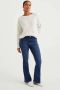 WE Fashion Blue Ridge flared jeans medium blue denim - Thumbnail 2