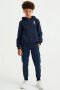 WE Fashion gemêleerde hoodie blauw Sweater Melée 110 116 - Thumbnail 2