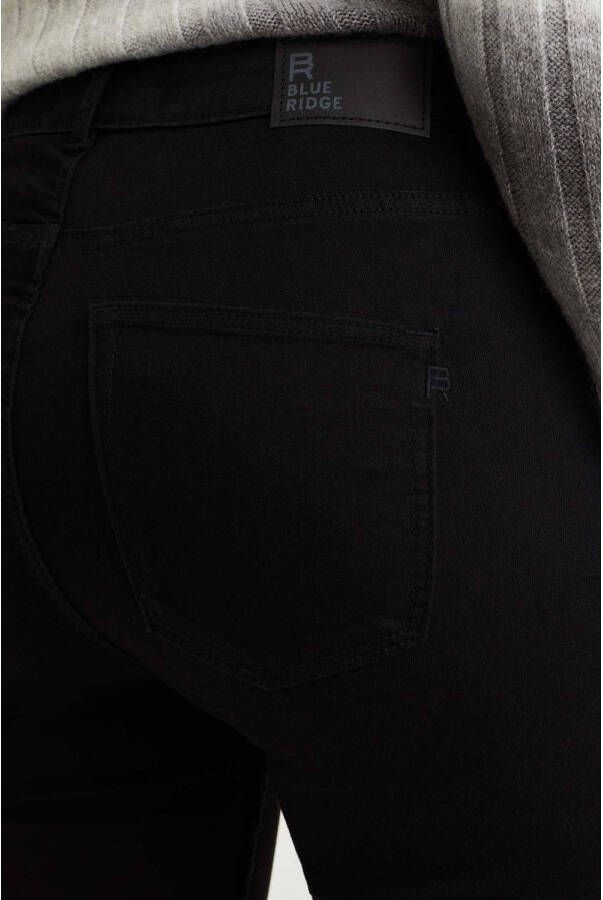 WE Fashion Blue Ridge high waist flared jeans black denim