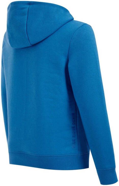 WE Fashion Unisex hoodie blauw