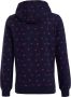 WE Fashion hoodie met all over print donkerblauw wit rood Sweater All over print 110 116 - Thumbnail 2