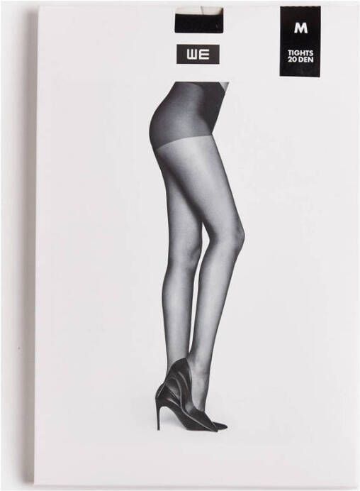 WE Fashion panty 20 denier zwart - Foto 2