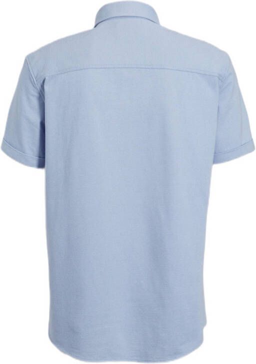 WE Fashion WE Fundamentals slim fit overhemd light blue - Foto 2