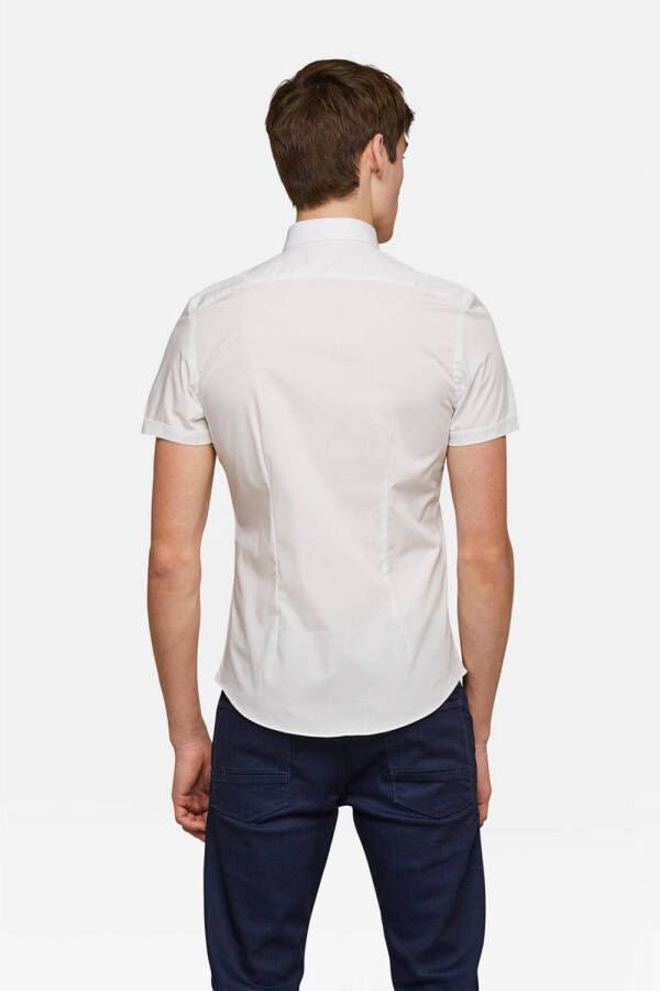 WE Fashion WE Fundamentals slim fit overhemd wit