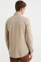 WE Fashion WE Fundamentals slim fit overhemd met stretch sesame - Thumbnail 2