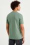 WE Fashion slim fit T-shirt dark sea green - Thumbnail 3