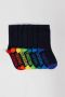 WE Fashion sokken set van 7 donkerblauw Jongens Katoen Effen 27 30 - Thumbnail 2