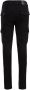 WE Fashion super skinny cargobroek zwart 28 inch Meisjes Katoen Effen 104 - Thumbnail 2