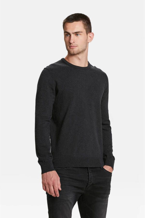 WE Fashion WE Fundamentals trui antraciet - Foto 2