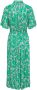 Y.A.S. Dames Jurken Yaslefira 2 4 Long Shirt Dress S. Groen - Thumbnail 6