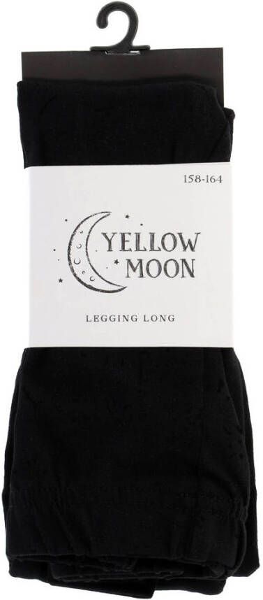 Yellow Moon legging zwart