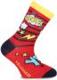 Yellow Moon sokken met print set van 2 rood zwart Katoen All over print 23-26 - Thumbnail 3