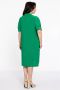 Yoek A-lijn jurk van DOLCE travelstof groen - Thumbnail 2
