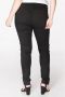 YOEK high waist skinny jeans met slijtage zwart - Thumbnail 3