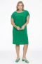 Yoek jurk DOLCE van travelstof groen - Thumbnail 2